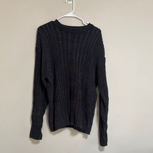 Trader Bay Men's Dark Gray Crewneck Sweater